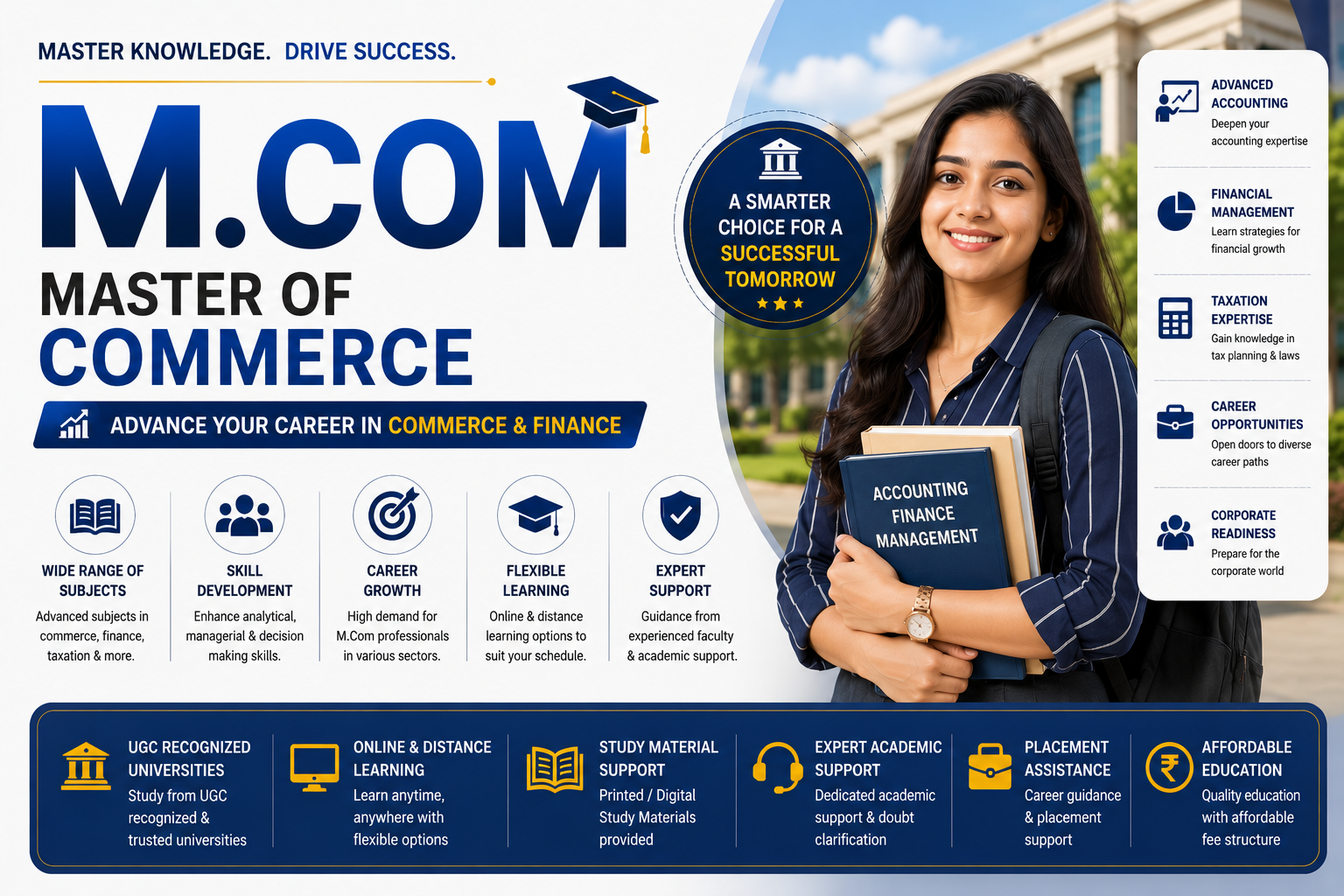 M.Com Distance Degree