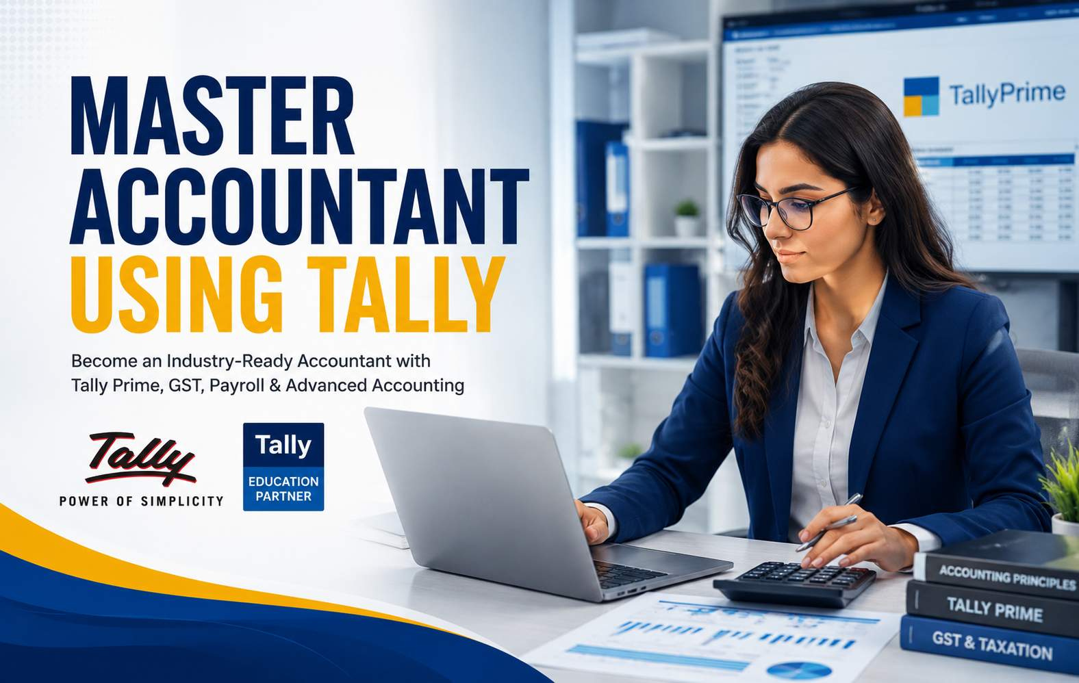 Master Accountant Using Tally accounting course in Thrissur
