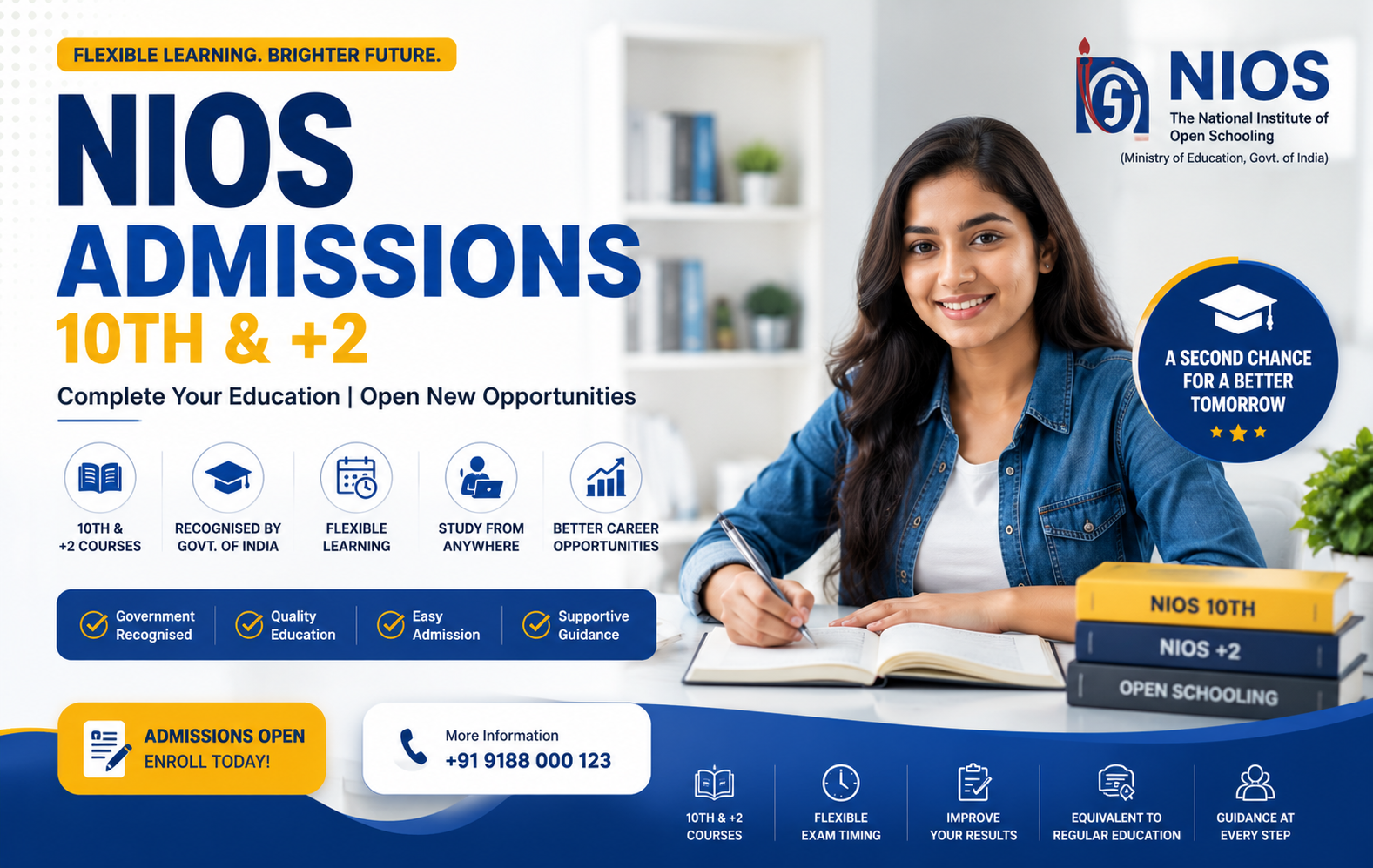 Official NIOS Admission guidance and counselling register